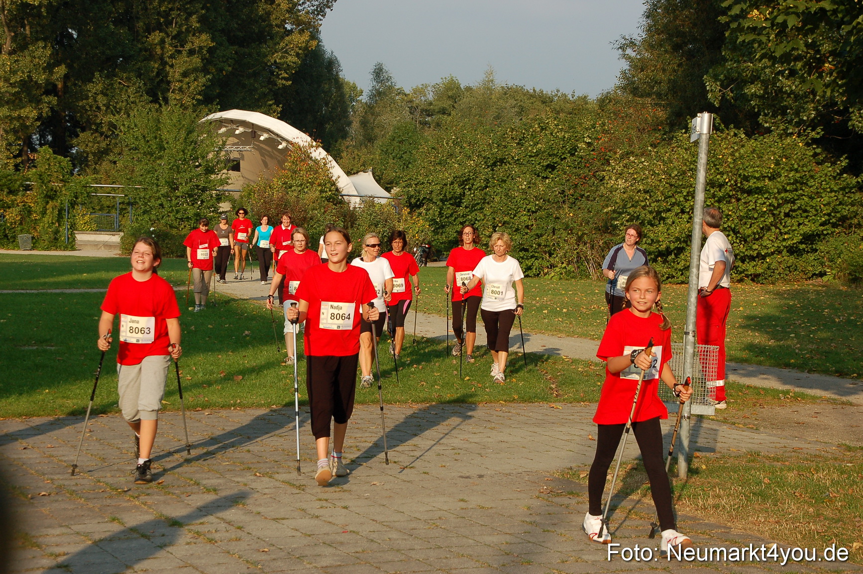 0088 Stadtlauf Neumarkt Nordic Walking 190909